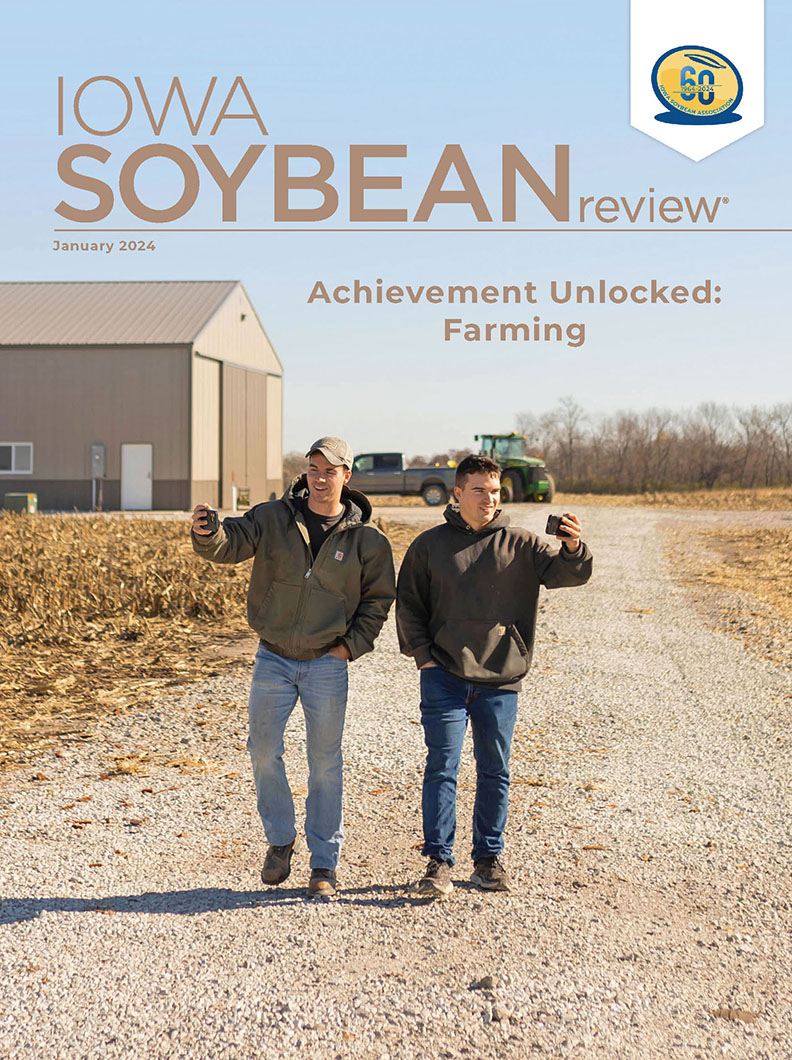 The January 2024 Edition of the Iowa Soybean Review